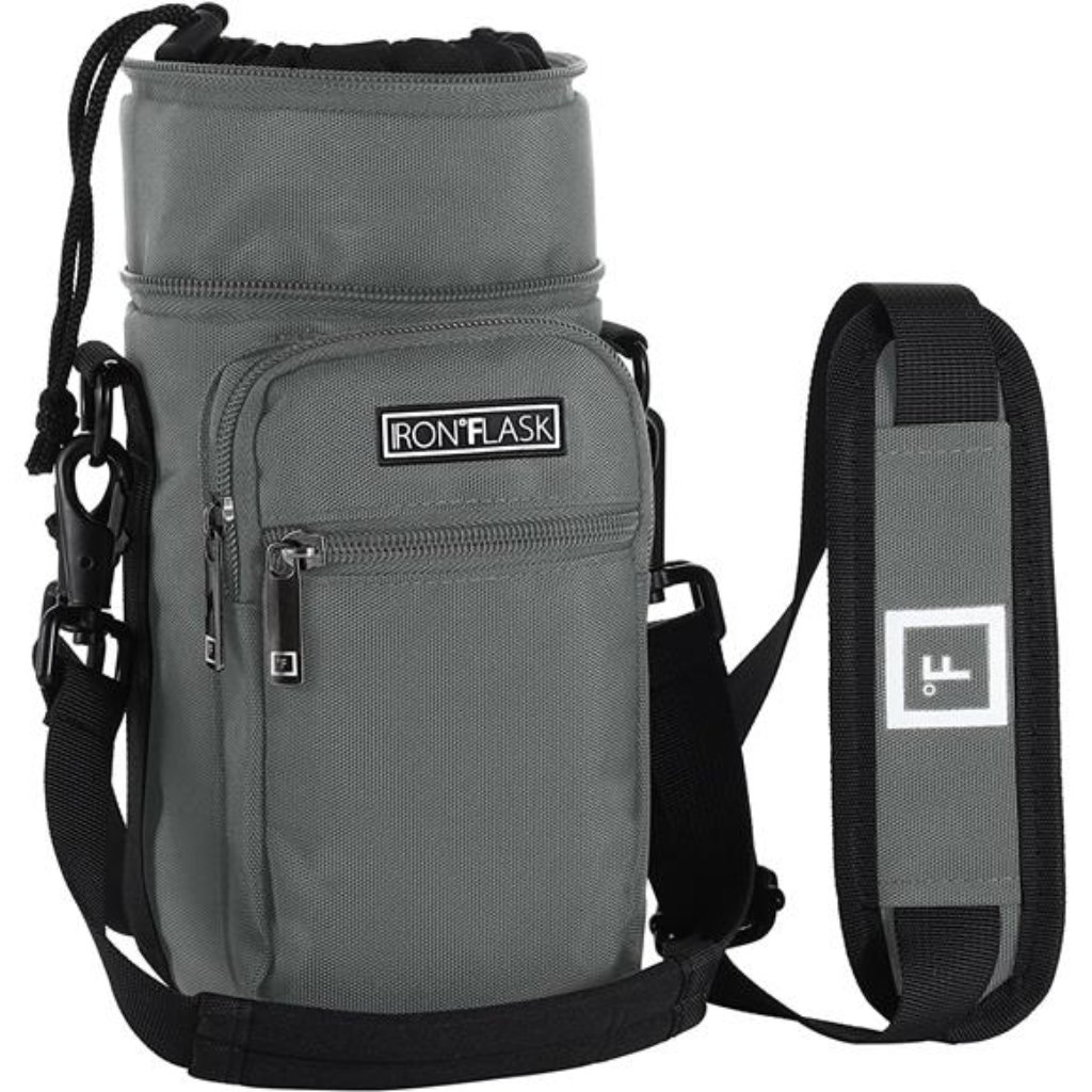 Flask Carrier, Holder, Sleeve-Fits Insulated Stainless Steel Sports Water Bottle